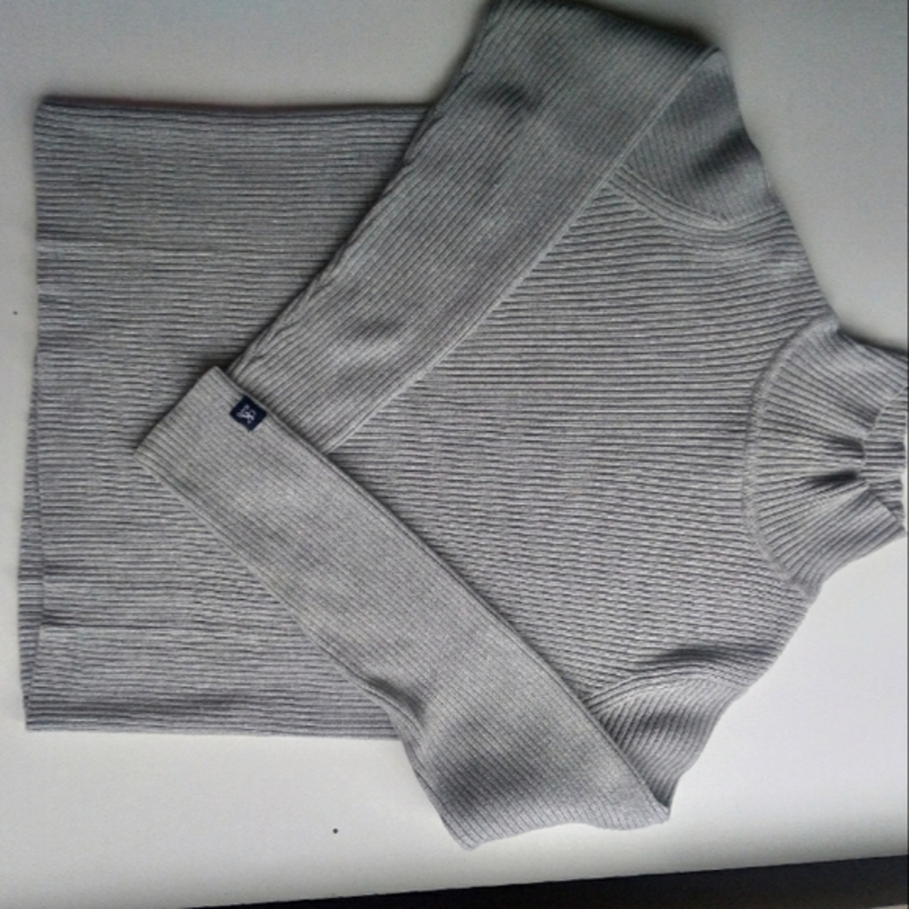 Grey Calvin Klein turtle neck sweater